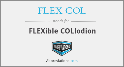 What does FLEX COL stand for?